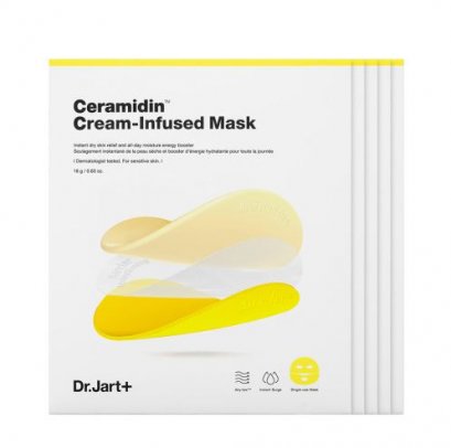 Dr.Jart+ Ceramidin Cream-Infused Mask 18g *5ea