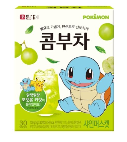 Damtuh Pokemon Kombucha Shine Muscat 5gx30pieces