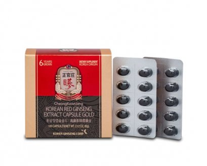 JUNG KWAN JANG Extract Capsule Gold Korean Red Ginseng 100capsules