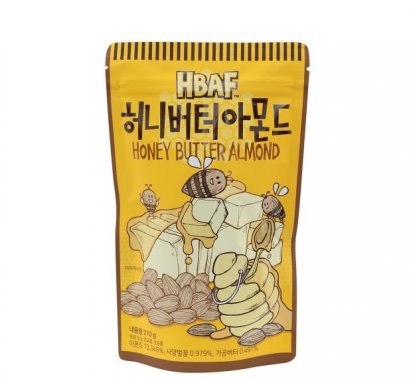 HBAF Honey Butter Almond 190g