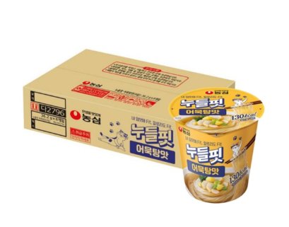 NONGSHIM Noodle Fit Fish Cake Soup Flavor 36.2g*8ea