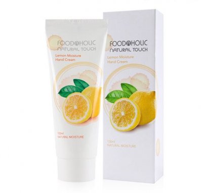 Food A Holic Natural Touch Hand Cream [Lemon Moisture] 100ml