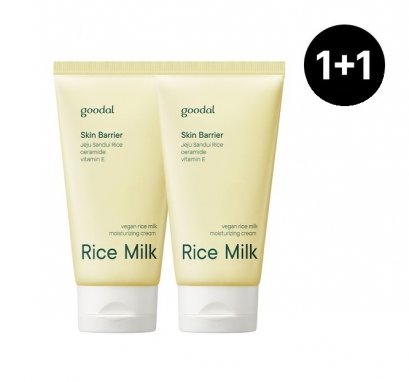 GOODAL Vegan Rice Milk Moisturizing Cream 100ml*2ea