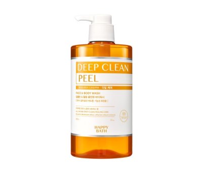 Happy Bath Deep Clean PEEL Face&Body Wash 900g