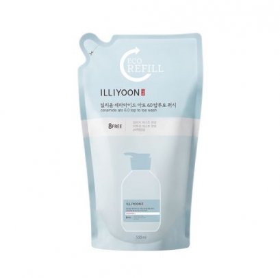 ILLIYOON Ceramide Ato 6.0 Top To Toe Wash [Refill] 500ml