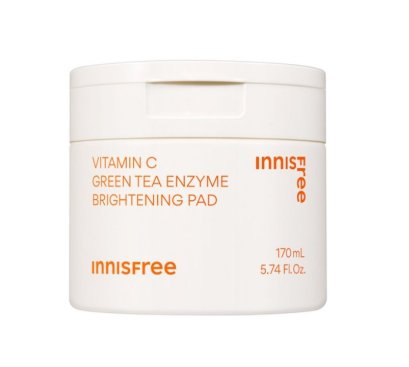 Innisfree Vitamin C Green Tea Enzyme Brightening Pad 170ml/60pads