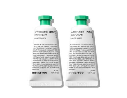 Innisfree My perfumed hand cream 30ml (01 White Shirts)*2ea.