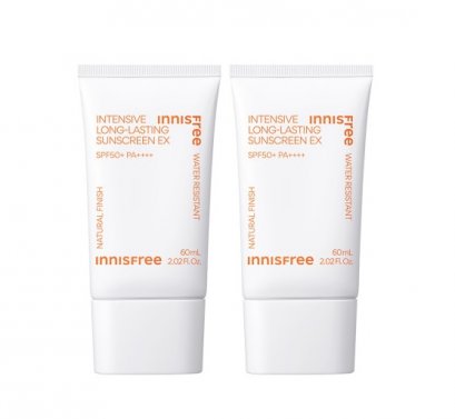 Innisfree Intensive Long-Lasting Sunscreen EX SPF50+PA++++60mL*2ea