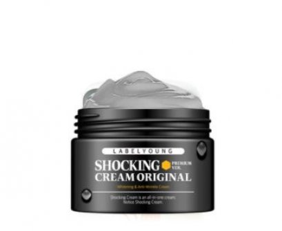 Label Young Shocking Premium Ver. Cream Original 50g
