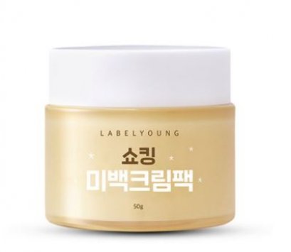 Label Young Shocking Whitening Cream Pack 50g