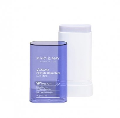 MARY&MAY Vegan Peptide Bakuchiol Sun Stick 18g (SPF50+)