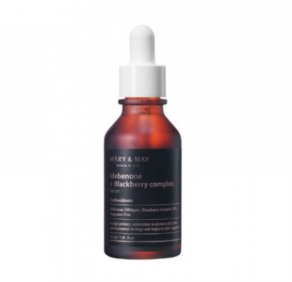 MARY&amp;MAY Idebenone + Blackberry Complex Serum 30ml