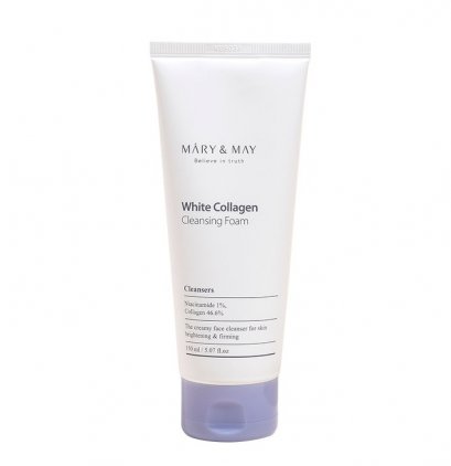 MARY&amp;MAY White Collagen Cleansing Foam 150ml