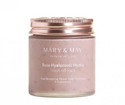 MARY&amp;MAY Rose Hyaluronic Hydra Wash off Pack 125g