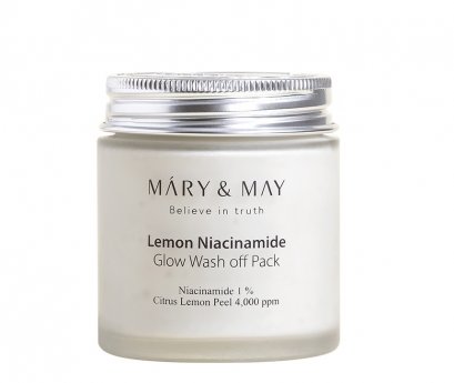 MARY&MAY Lemon Niacinamide Glow Wash off Pack 125g