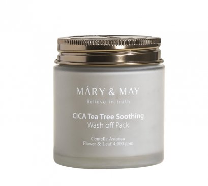 MARY&MAY CICA TeaTree Soothing Wash off Pack 125g