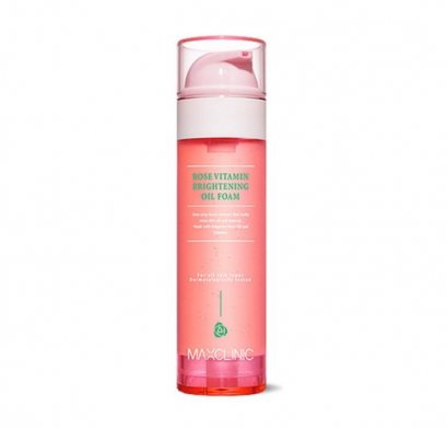 Maxclinic Rose Vitamin Brightening Oil Foam 110g