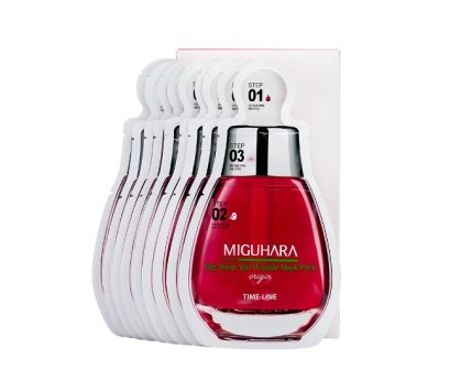 MIGUHARA Big 3 Step Anti Wrinkle Mask Pack Origin 10 sheet