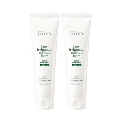 MakePrem Safe me. Relief moisture Cleansing Foam 150ml 1+1
