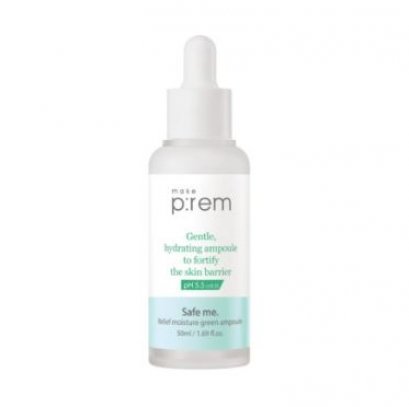 MakePrem Safe me. Relief moisture Green Ampoule 50ml