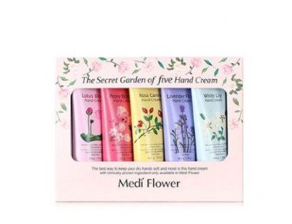 Medi Flower The Secret Garden Of 5 hand cream Set