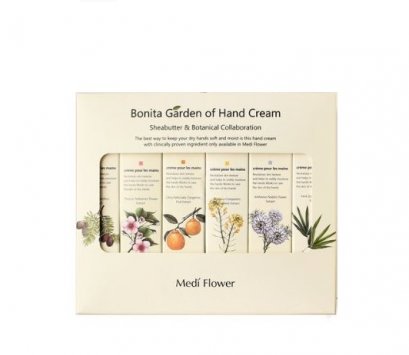 Medi Flower Bonita Garden of Hand Cream 6 items Set