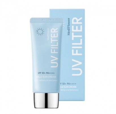 Medi Flower UV Filter Mild Sun Cream SPF50+PA++++ 50ml