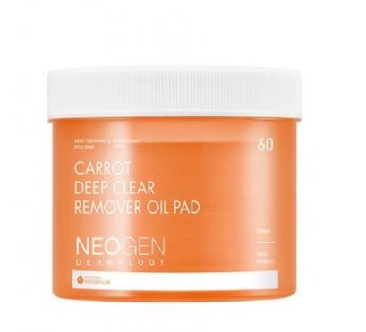 Neogen Dermalogy Carrot Deep Clear Remover Oil Pad 150ml