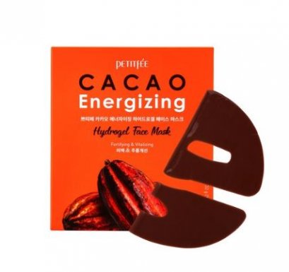 Petitfee Cacao Energizing Hydrogel Face Mask 32g*5ea