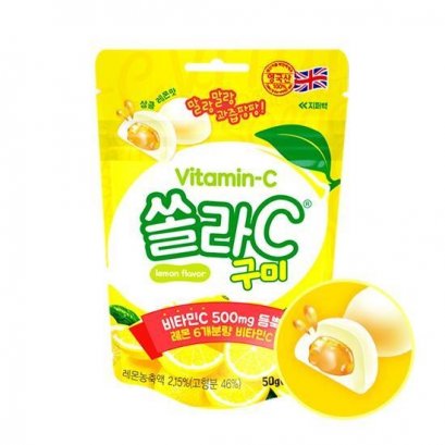 Korea Eundan Solar C Gummy Lemon 50g*10ea
