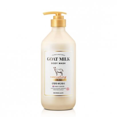 Shower mate Goat Milk Body Wash [Manuka Honey] 800ml