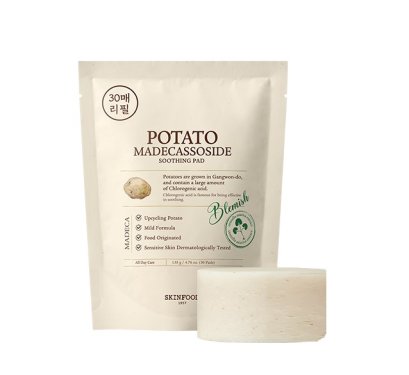 Skinfood Potato Madecassoside Soothing Pad 30pads_Refill