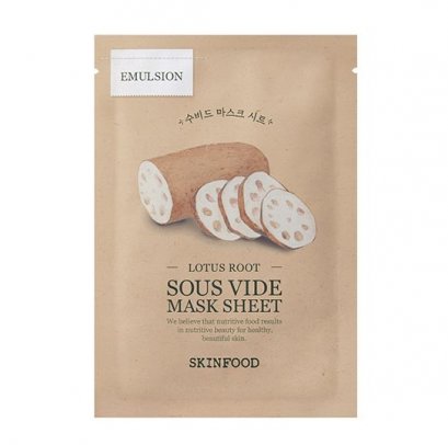 Skinfood Sour Vide Mask Sheet 20g _Lotus Root*10ea