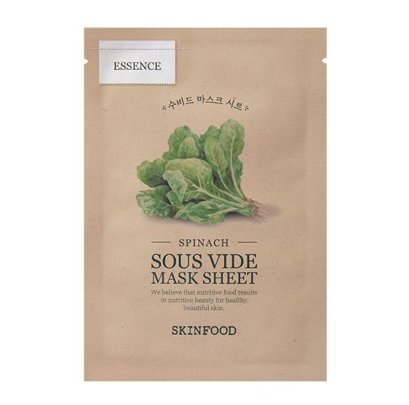 Skinfood Sour Vide Mask Sheet 20g _Spinach *10ea