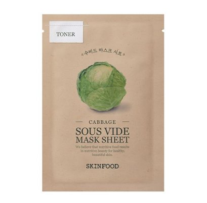 Skinfood Sour Vide Mask Sheet 20g _Cabbage*10ea