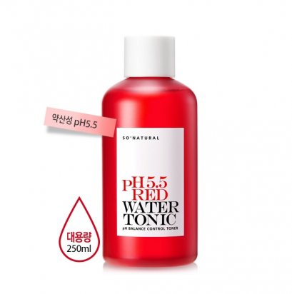 So natural pH Red Water Tonic 250ml