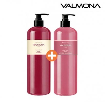 VALMONA Sugar Velvet Milk Shampoo 480ml&Conditioner 480ml