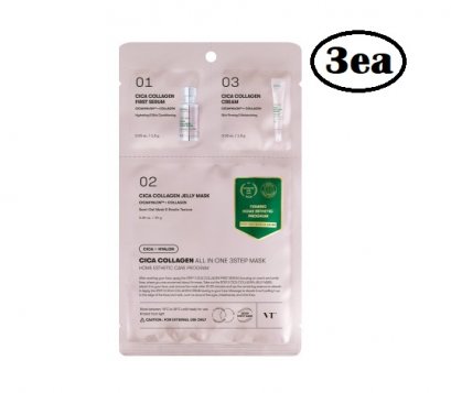 VT Cica Collagen All In One 3step Mask *3ea