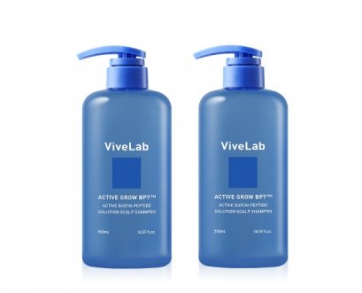 ViveLab Active Biotin Peptide Solution Scalp Shampoo 550ml*2ea