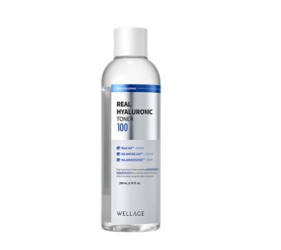 WELLAGE Real Hyaluronic 100 Toner 200mL