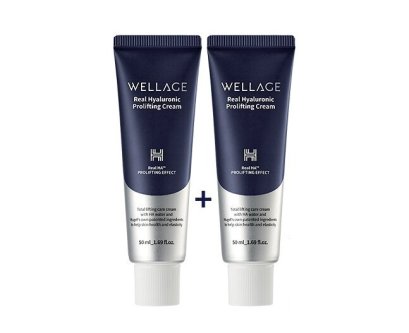 WELLAGE Real Hyaluronic Prolifting Cream 50mL(1+1)