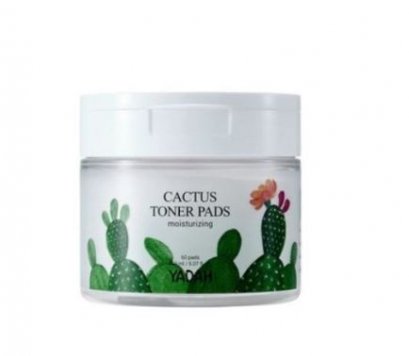 YADAH Cactus Toner Pads 60p/150ml (Moisturizing)