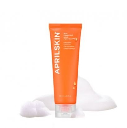 AprilSkin Real Carrotene Acne Foam Cleanser 120ml