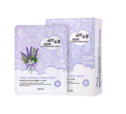 esfolio Herb Essence Mask Sheet (10sheet)
