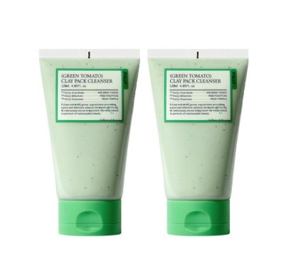 FULLY Green Tomato Clay Pack Cleanser 120mL*2ea