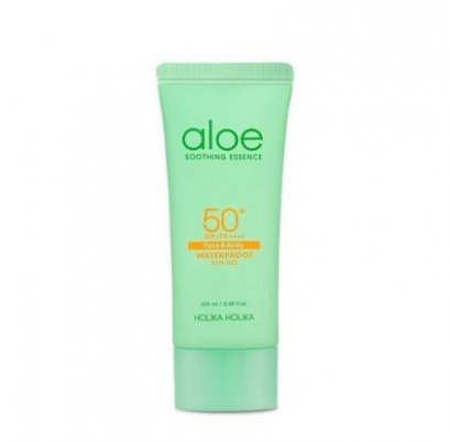 Holika Holika Aloe Soothing Essence Waterproof Sun Gel SPF50+ PA++++100ml