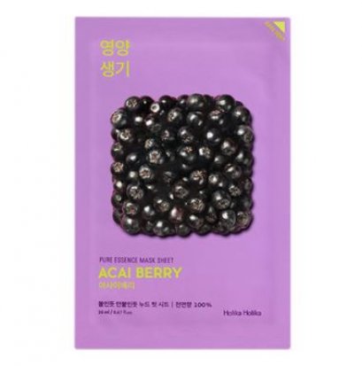 Holika Holika Pure Essence Mask sheet_Acai Berry *10 EA