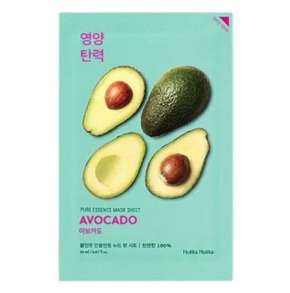 Holika Holika Pure Essence Mask sheet_Avocado *10 EA
