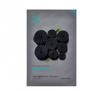 Holika Holika Pure Essence Mask sheet_Charcoal *10 EA