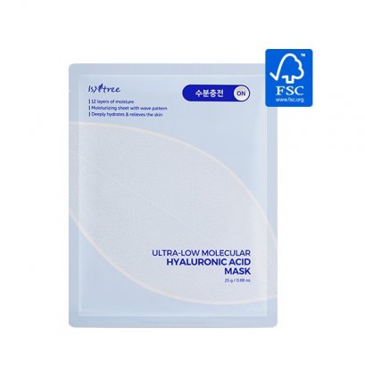 Isntree Ultra-Low Molecular Hyaluronic Acid Mask 25g*10sheet